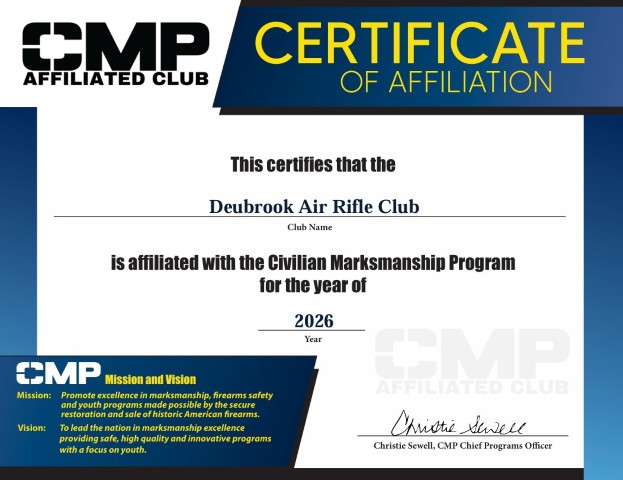 CMP Affiiation Certificate